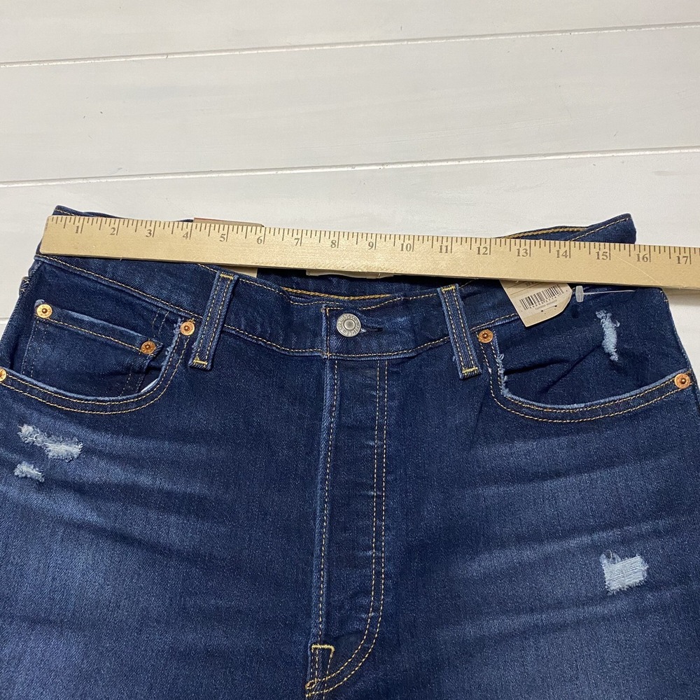 Levi’s Ribcage Straight Ankle Jean 33x27 - Picture 10 of 16
